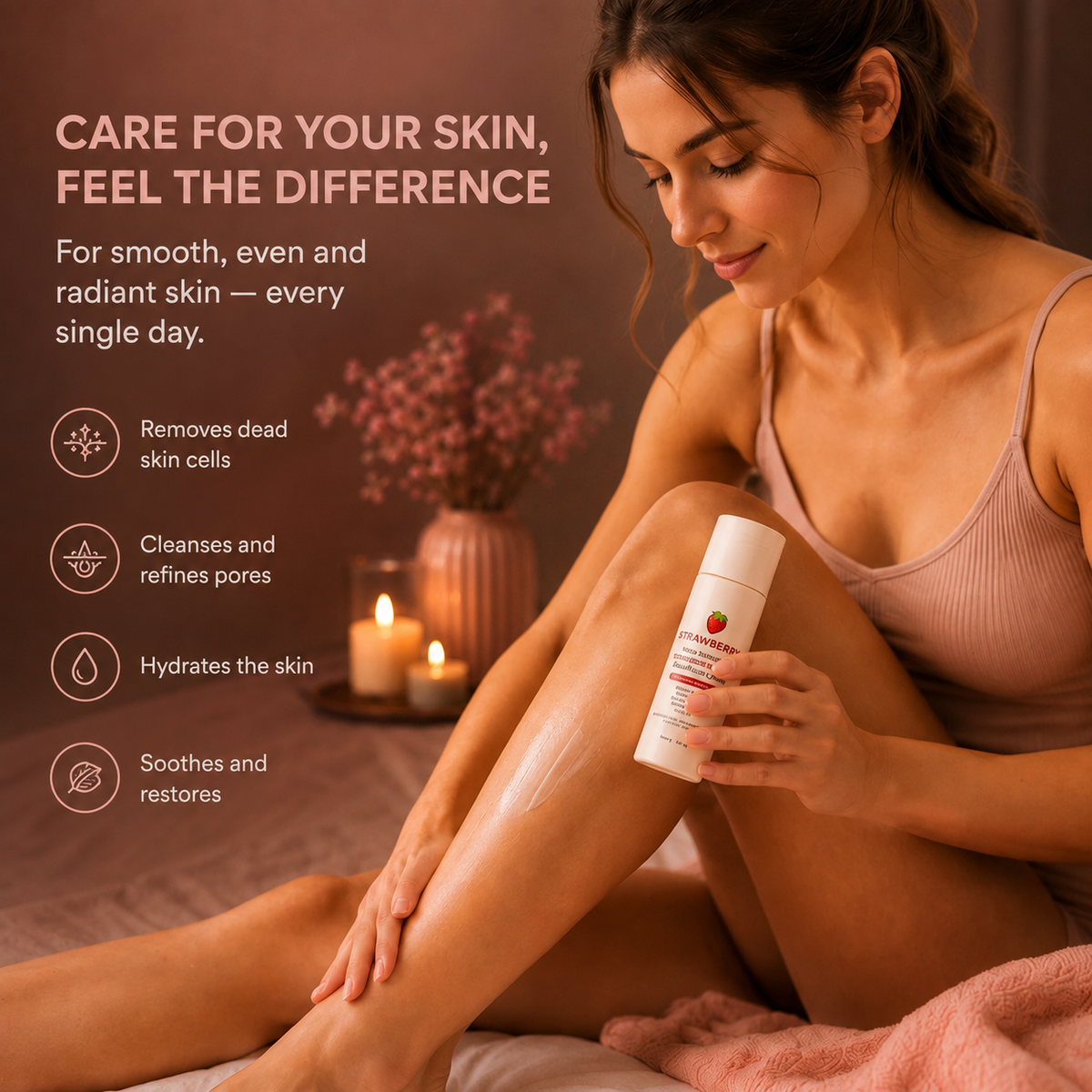 Keratosis Pilaris Treatment – Triple Acid – Hydrating – For Sensitive Skin