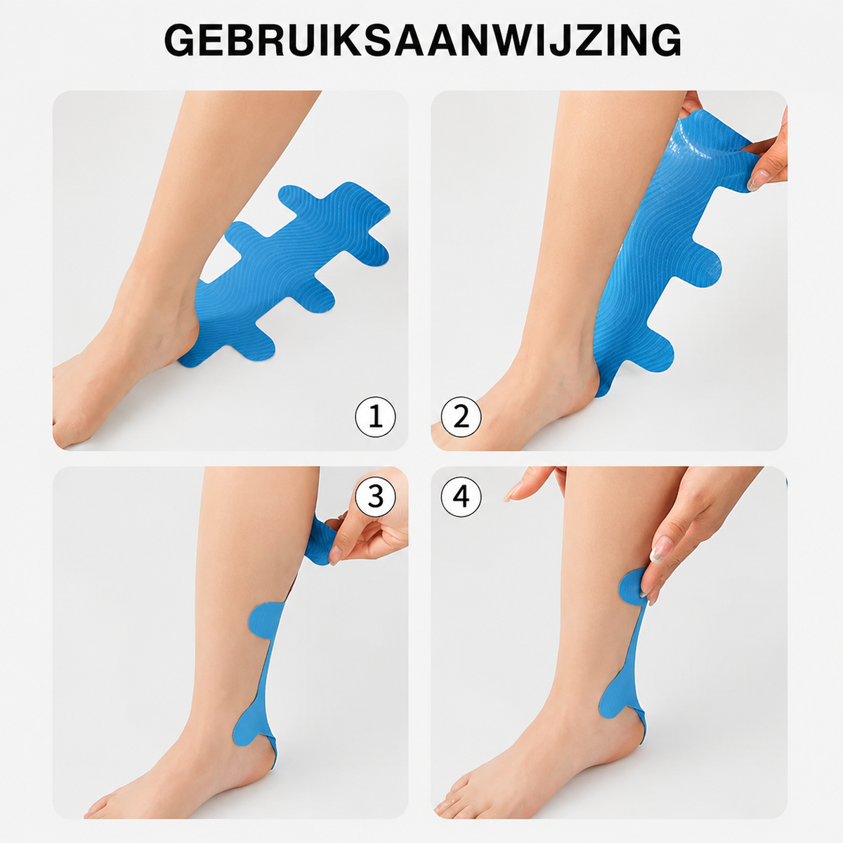 Calf Tape – Elastic – Skin Friendly – For Sports
