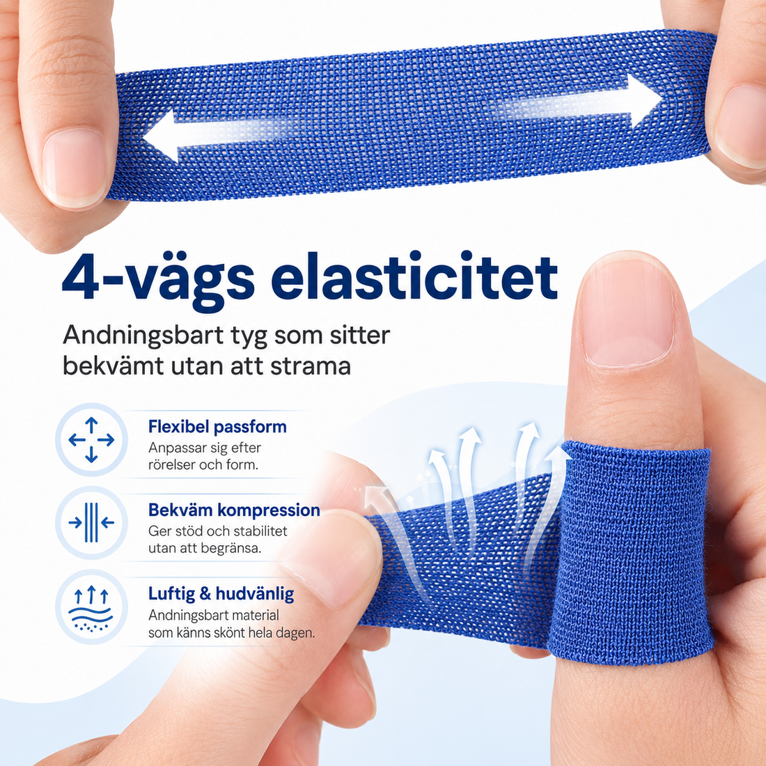 Finger Tape – Elastic – Breathable – For Hand Protection