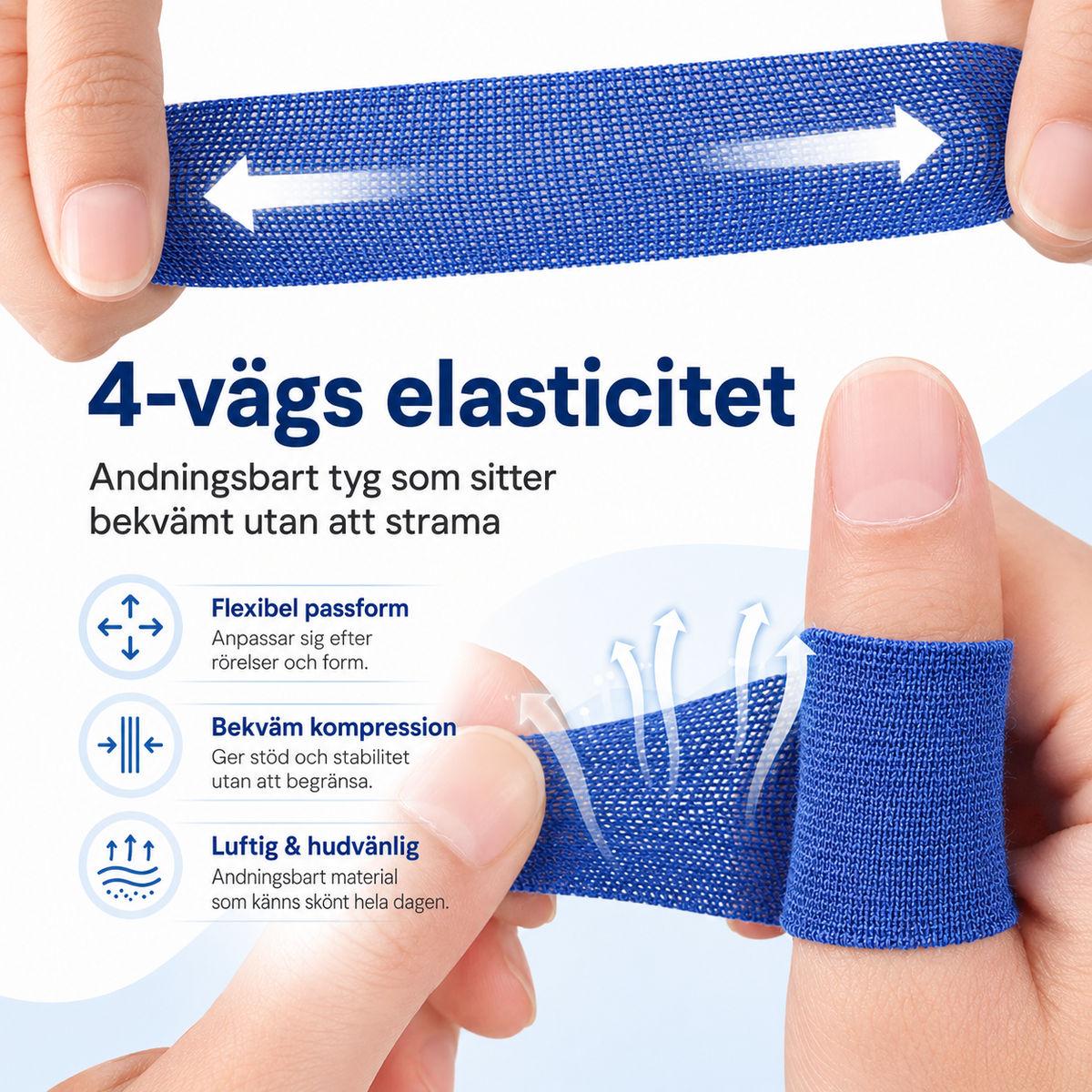 Finger Tape – Elastic – Breathable – For Hand Protection