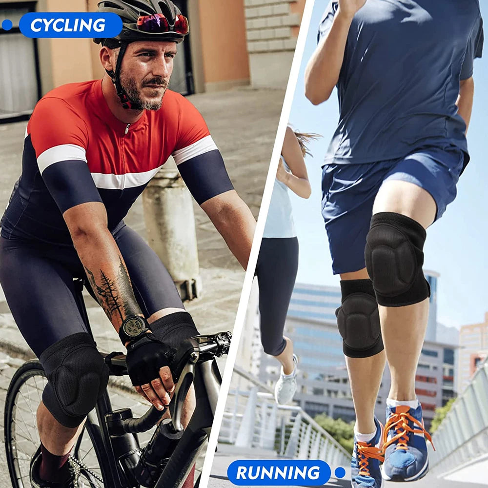 Premium Sports Anti-Collision Knee Pads for Football, Basketball, and Roller Skating - Ultimate Protection and Comfort