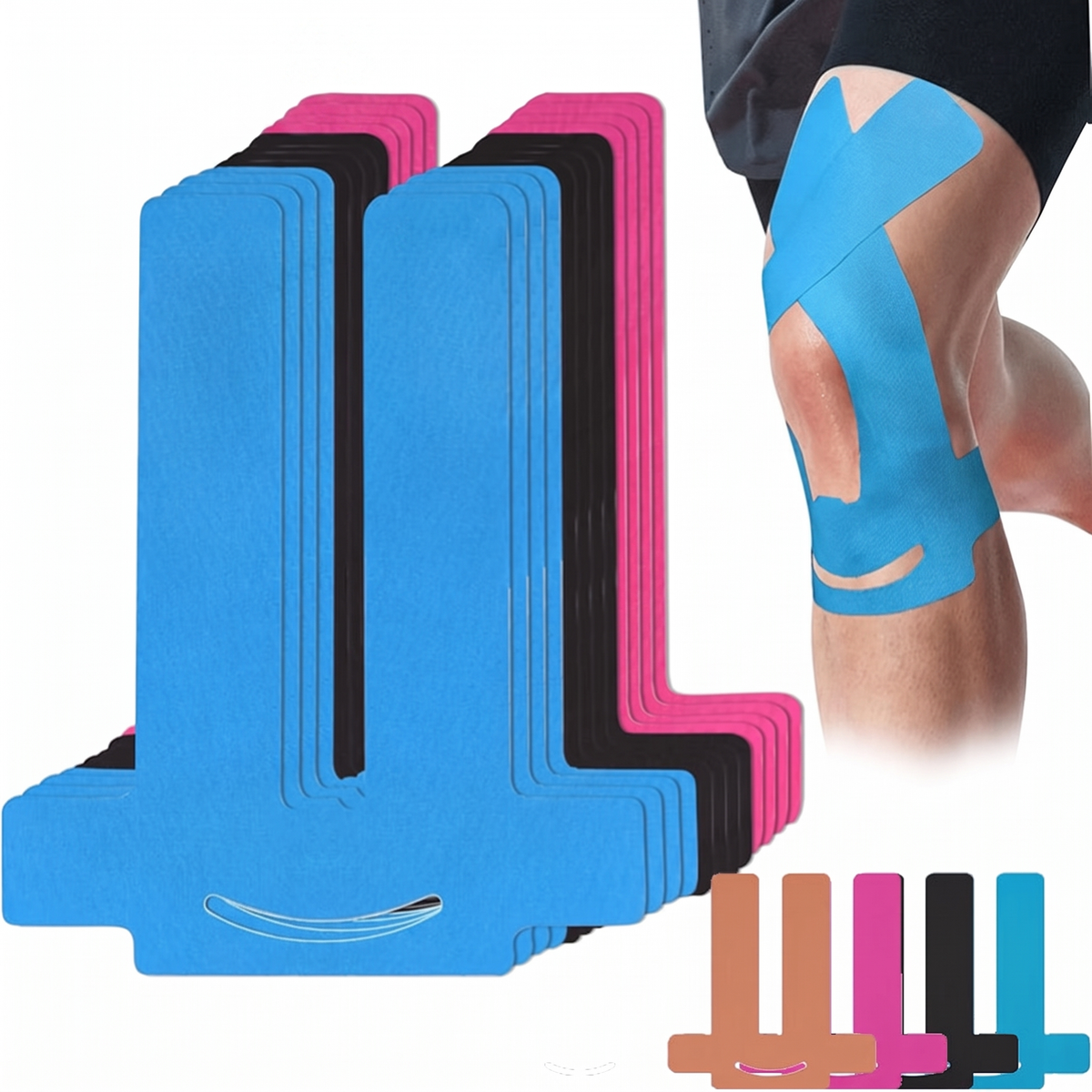 Knee Tape – Adjustable – Waterproof – For Sports
