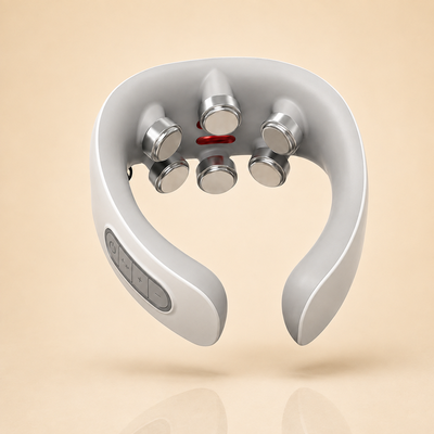 EMS Neck Massager – Heated – Rechargeable – For Home and Office